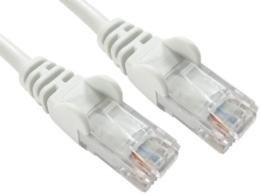 15m White Network Cable Cat5e LAN PC Router Modem virgin sky
